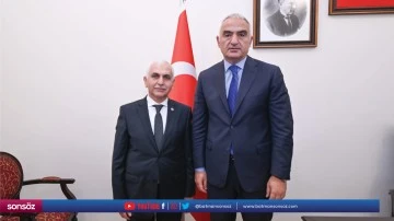 Bakan Ersoy&rsquo;a teşekk&uuml;r