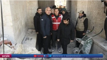 Bakan Ersoy, tarihi yapılarla ilgili &ccedil;alışmaları inceledi