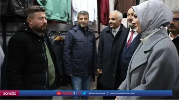 Bakan G&ouml;ktaş, Adıyaman'da esnaf ziyareti yaptı