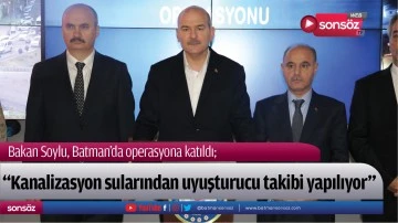 &ldquo;Kanalizasyon sularından uyuşturucu takibi yapılıyor&rdquo;