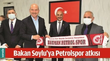 BAKAN SOYLU'YA PETROLSPOR ATKISI