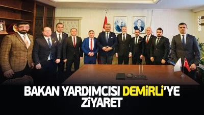 Bakan Yardımcısı Demirli&rsquo;ye ziyaret