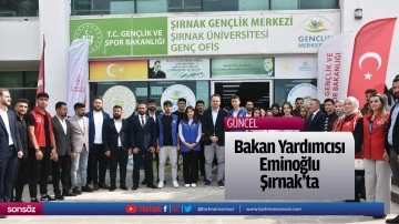 Bakan Yardımcısı Eminoğlu, Şırnak'ta