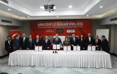 Bakan Yerlikaya, Gaziantep'te AMATEM ve Bahar Merkezi protokol&uuml;ne katıldı