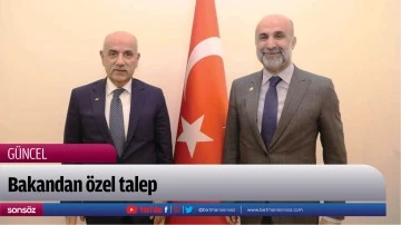 Bakandan &ouml;zel talep
