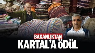Bakanlıktan Kartal&rsquo;a &ouml;d&uuml;l