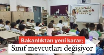 Bakanlıktan yeni karar