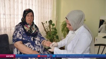 Bakıma muhta&ccedil; yaşlılar yalnız bırakılmıyor