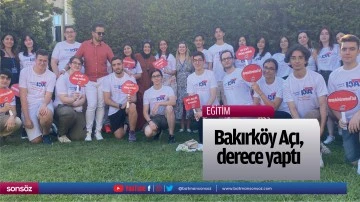 Bakırk&ouml;y A&ccedil;ı, derece yaptı