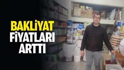 Bakliyat fiyatları arttı