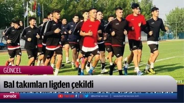 Bal takımları ligden &ccedil;ekildi