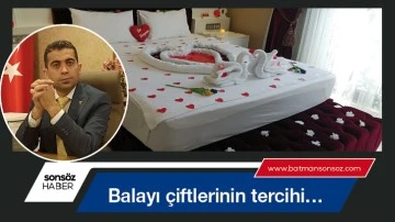 Balayı &ccedil;iftlerinin tercihi&hellip;