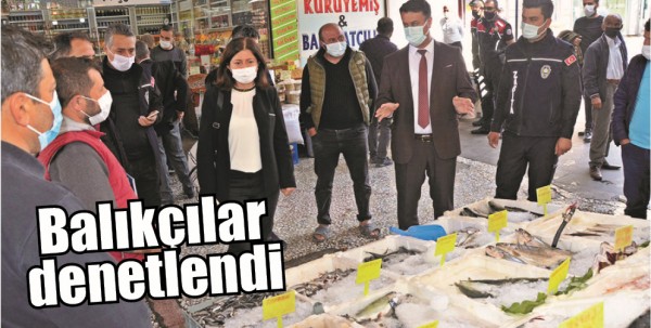 BALIK&Ccedil;ILAR DENETLENDİ