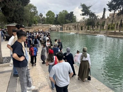 Balıklıg&ouml;l'de bahar yoğunluğu yaşanıyor