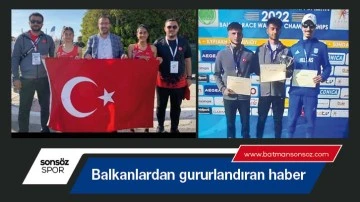 Balkanlardan gururlandıran haber
