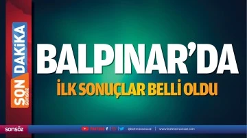 Balpınar'da başkan belli oldu
