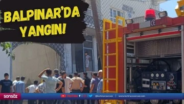 Balpınar&rsquo;da yangın!