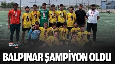 Balpınar şampiyon oldu