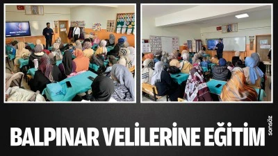 Balpınar Velilerine eğitim