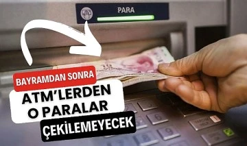 Banka ATM’lerinde yeni dönem: O banknotlar dikkat!