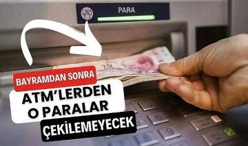 Banka ATM&rsquo;lerinde yeni d&ouml;nem: O banknotlar dikkat!