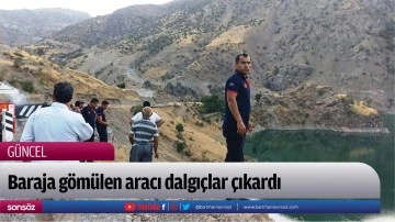 Baraja g&ouml;m&uuml;len aracı dalgı&ccedil;lar &ccedil;ıkardı