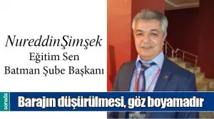 BARAJIN D&Uuml;Ş&Uuml;R&Uuml;LMESİ, G&Ouml;Z BOYAMADIR