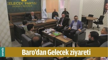 BARO&rsquo;DAN GELECEK ZİYARETİ