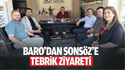 Baro&rsquo;dan Sons&ouml;z&rsquo;e tebrik ziyareti&hellip;