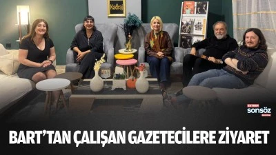 BART&rsquo;tan &Ccedil;alışan Gazetecilere ziyaret