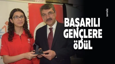 Başarılı gen&ccedil;lere &ouml;d&uuml;l