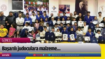 Başarılı judoculara malzeme&hellip;