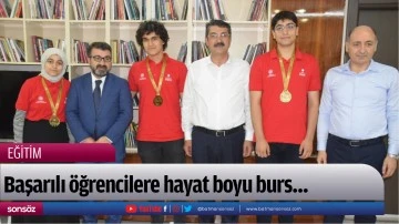 Başarılı &ouml;ğrencilere hayat boyu burs&hellip;