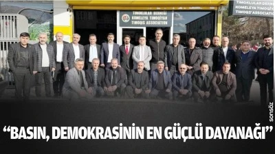 &ldquo;Basın, demokrasinin en g&uuml;&ccedil;l&uuml; dayanağı&rdquo;