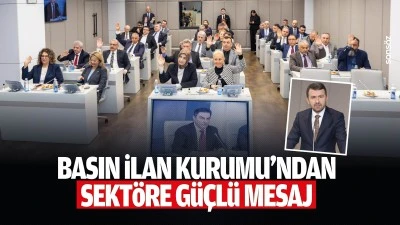 Basın İlan Kurumu&rsquo;ndan sekt&ouml;re g&uuml;&ccedil;l&uuml; mesaj