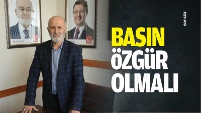 Basın, &ouml;zg&uuml;r olmalı