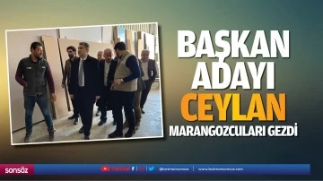 Başkan Adayı Ceylan, Marangozcuları gezdi; &ldquo;Esnafımız bizim i&ccedil;in değerli&hellip;&rdquo;