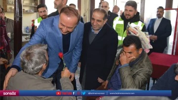 Başkan adayı Erin esnafı ziyaret etti