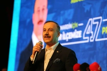 Başkan adayı Erin, projelerini a&ccedil;ıkladı