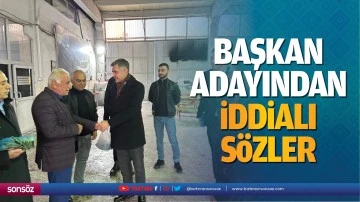 Başkan adayından iddialı s&ouml;zler