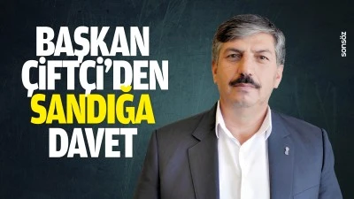 Başkan &Ccedil;ift&ccedil;i&rsquo;den sandığa davet