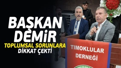 Başkan Demir, toplumsal sorunlara dikkat &ccedil;ekti