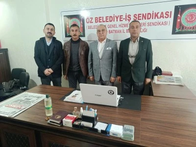 Başkan Ekmen&rsquo;den &Ouml;z Belediye İş&rsquo;e ziyaret&hellip;