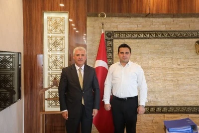 Başkan G&uuml;naydın&rsquo;dan ziyaret