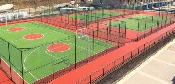 Basketbol sahası halı sahaya d&ouml;n&uuml;şecek