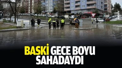 BASKİ gece boyu sahadaydı