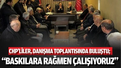 &ldquo;Baskılara rağmen &ccedil;alışıyoruz&rdquo;