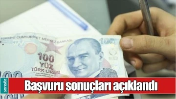 BAŞVURU SONU&Ccedil;LARI A&Ccedil;IKLANDI