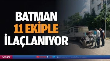 Batman 11 ekiple ila&ccedil;lanıyor