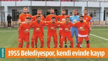 BATMAN 1955 BELEDİYESPOR, KENDİ EVİNDE KAYIP